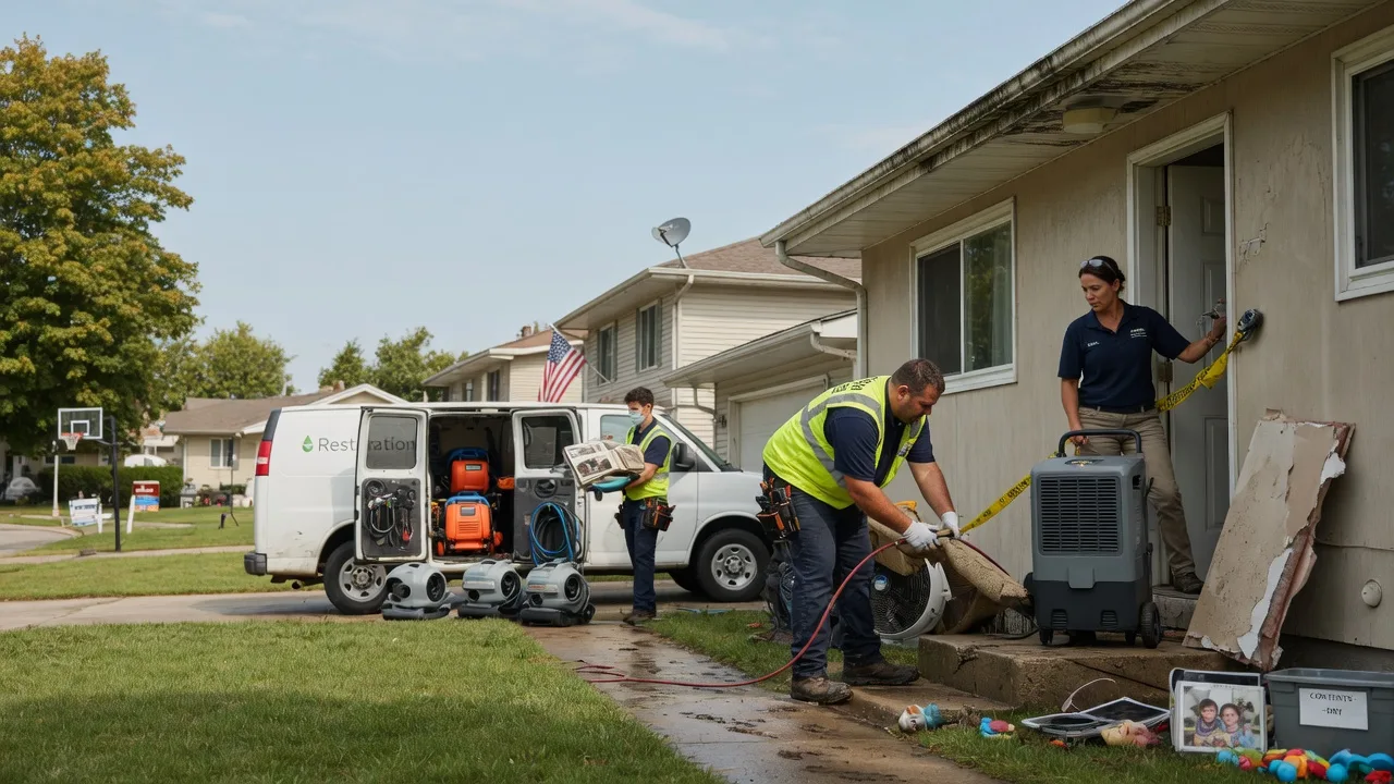 Water Damage Restoration in Postville, IA near me